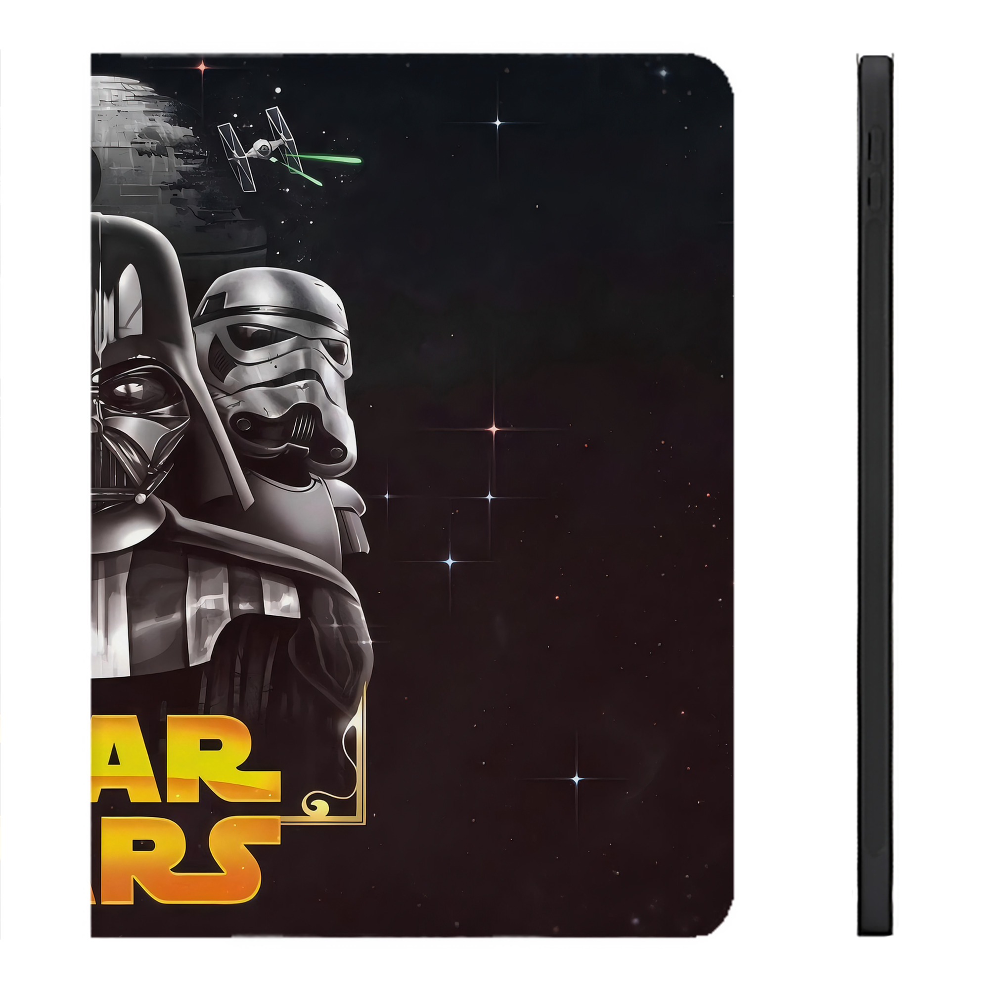（画像用） スター・ウォーズ Star Wars IPadケース ペンホルダー付き ブックスタイルデザイン